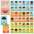 Flashcards Emoções e Ações Montessori - Headu on Sale