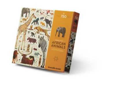 Puzzle World Of African Animals 750 Peças Online Hot Sale