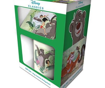 Gift Set Disney Classics: The Jungle Book - Pack Caneca + Base + Porta-Chaves For Sale