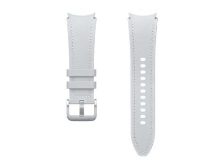 Bracelete Samsung Híbrida de Pele para Galaxy Watch 6 - S M - Cinzento Supply