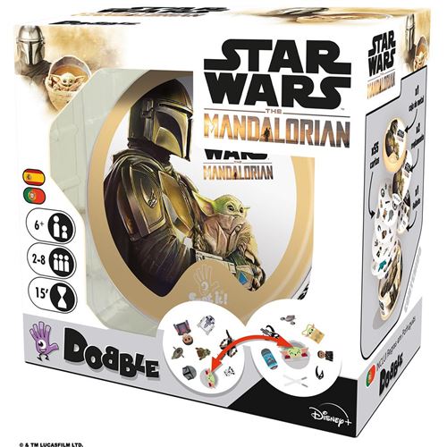 Jogo de Cartas Dobble Star Wars The Mandalorian Online Sale