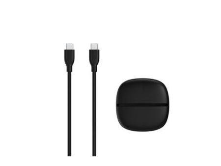 Cabo em Silicone USB- C 1m+ Caixa de Arrumação WeFix - Preto For Discount