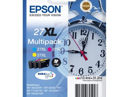 Pack Tinteiros Epson Serie Alarm Clock 27 XL - 3 Cores Online Sale