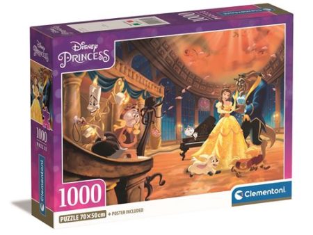 Puzzle Disney Princesas - 1000 Peças - Clementoni Cheap