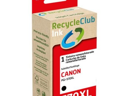 Tinteiro Recycleclub Canon PGI-570XL - Preto Discount