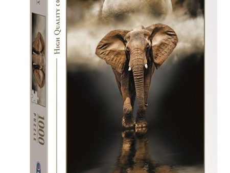 Puzzle The Elephant 1000 Peças Hot on Sale