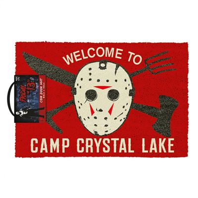 Tapete de Porta Friday The 13th - Welcome to Camp Crystal Lake For Sale