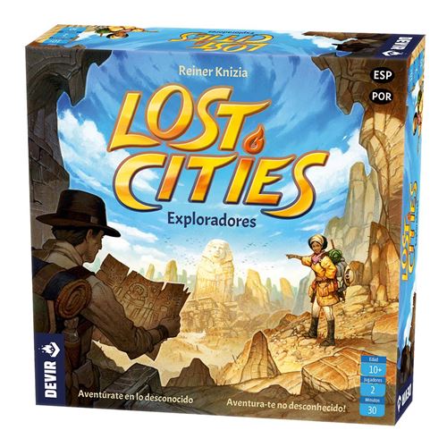 Jogo de Tabuleiro Lost Cities Exploradores: Cartas - Devir on Sale