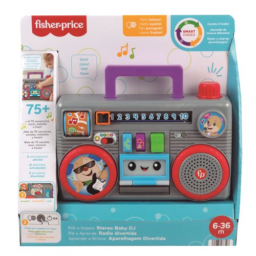 Fisher-Price BoomBox Aprender & Brincar Discount