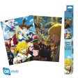 Poster Anime The Seven Deadly Sins 52x38cm - Pack de 2 Online Hot Sale