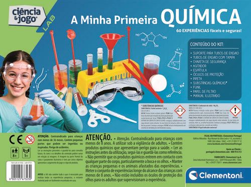 Lab Kit A Minha Primeira Química - Clementoni Sale