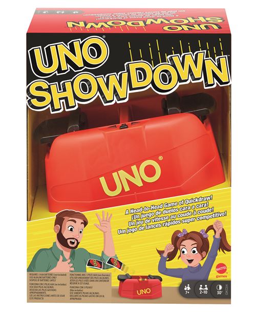 Jogo de Tabuleiro Uno Showdown Supply