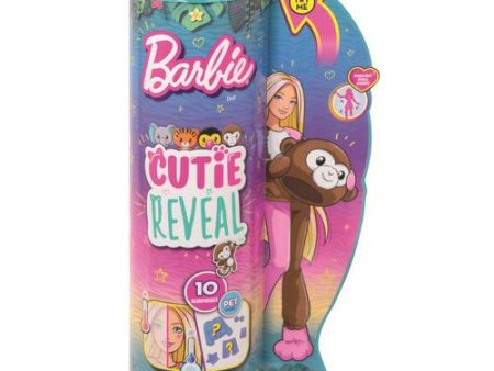 Barbie Cutie Reveal - Macaco - Mattel For Discount