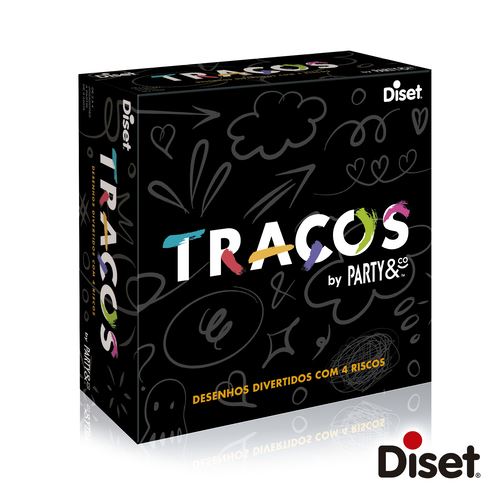 Jogo de Tabuleiro Party & Co Traços - Diset Online now